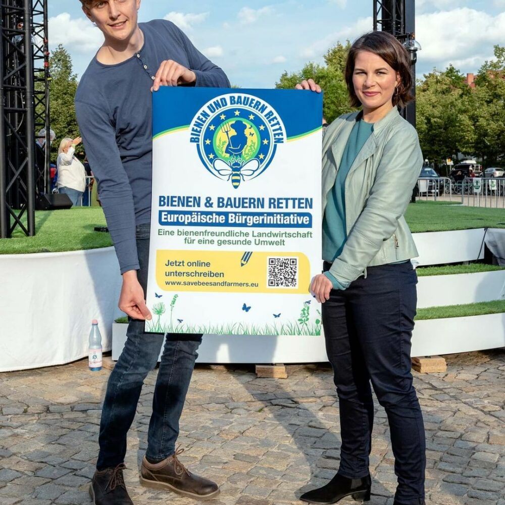 Wir freuen uns, 🎉dass Kanzlerkandidatin @abaerbock unsere ...